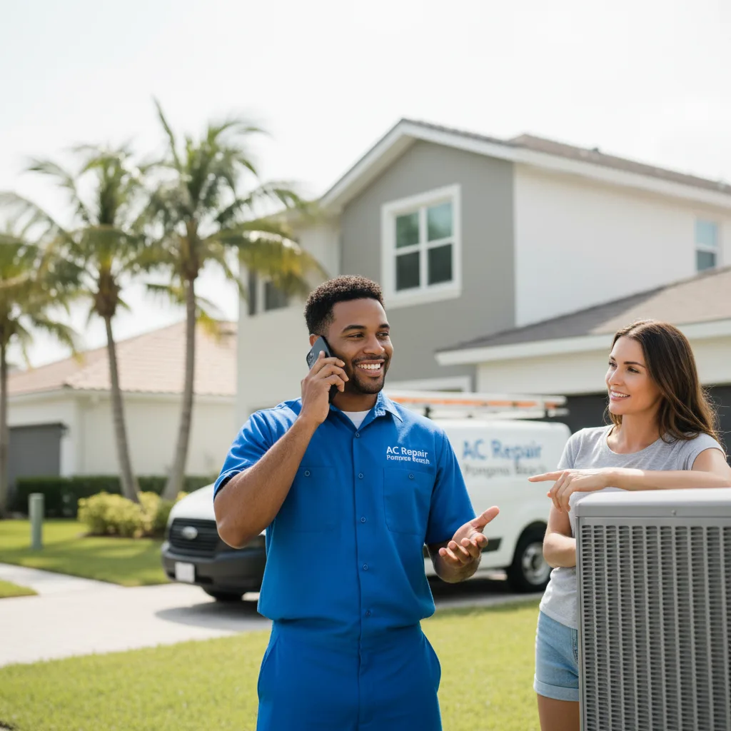 AC Repair Pompano Beach customer support in Pearland